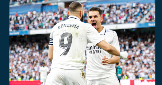 ला लिगामा बेन्जेमाको ह्याट्रिक